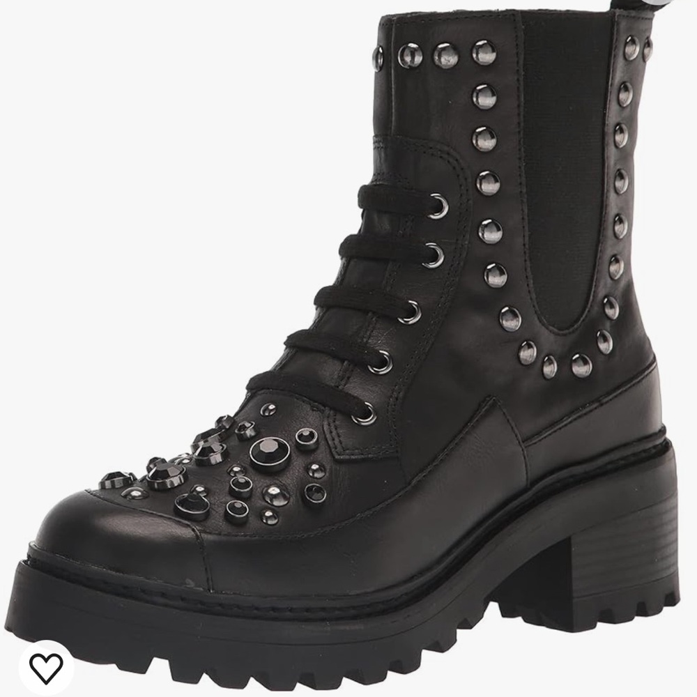 KARL LAGERFELD Women's Breck-Slip on Boot Ankle Brand New size 7.5